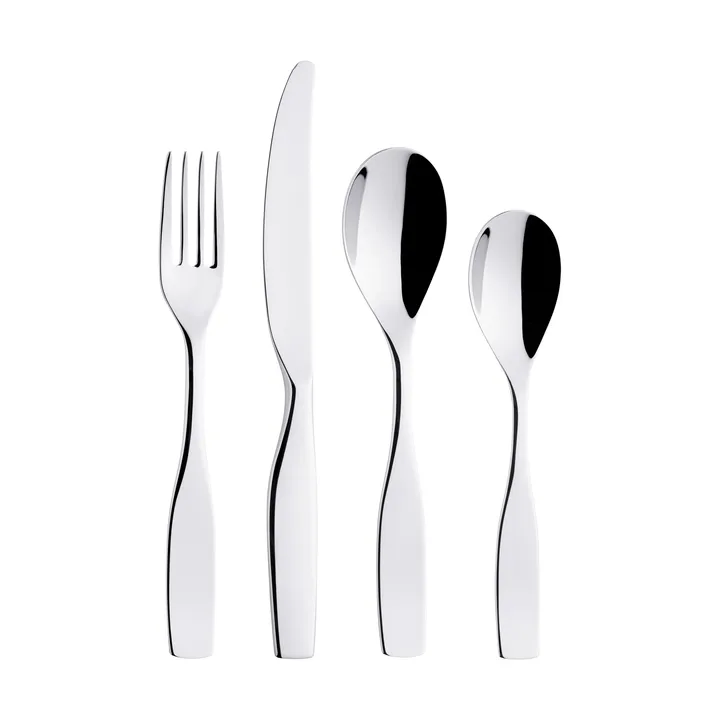 Citterio 98 cutlery set 16 pieces gift box - Plain stainless steel - Iittala