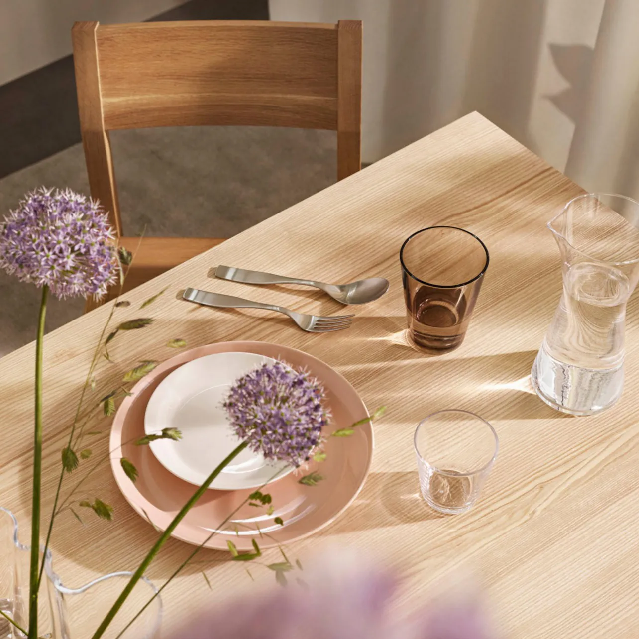 Citterio 98 dinner fork, matte stainless steel Iittala