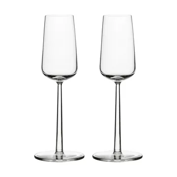 Essence champagne glass 2-pack - clear 2-pack - Iittala