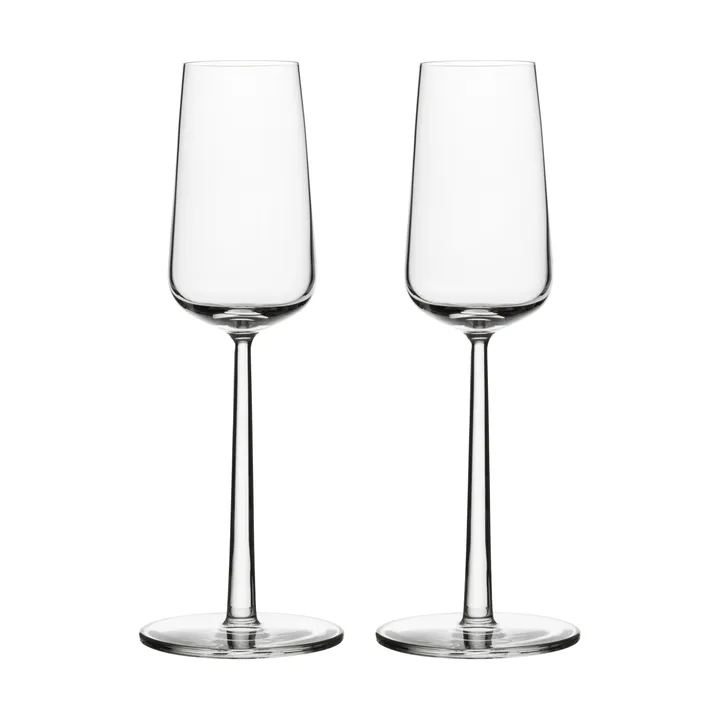 Essence champagne glass 2-pack - clear 2-pack - Iittala
