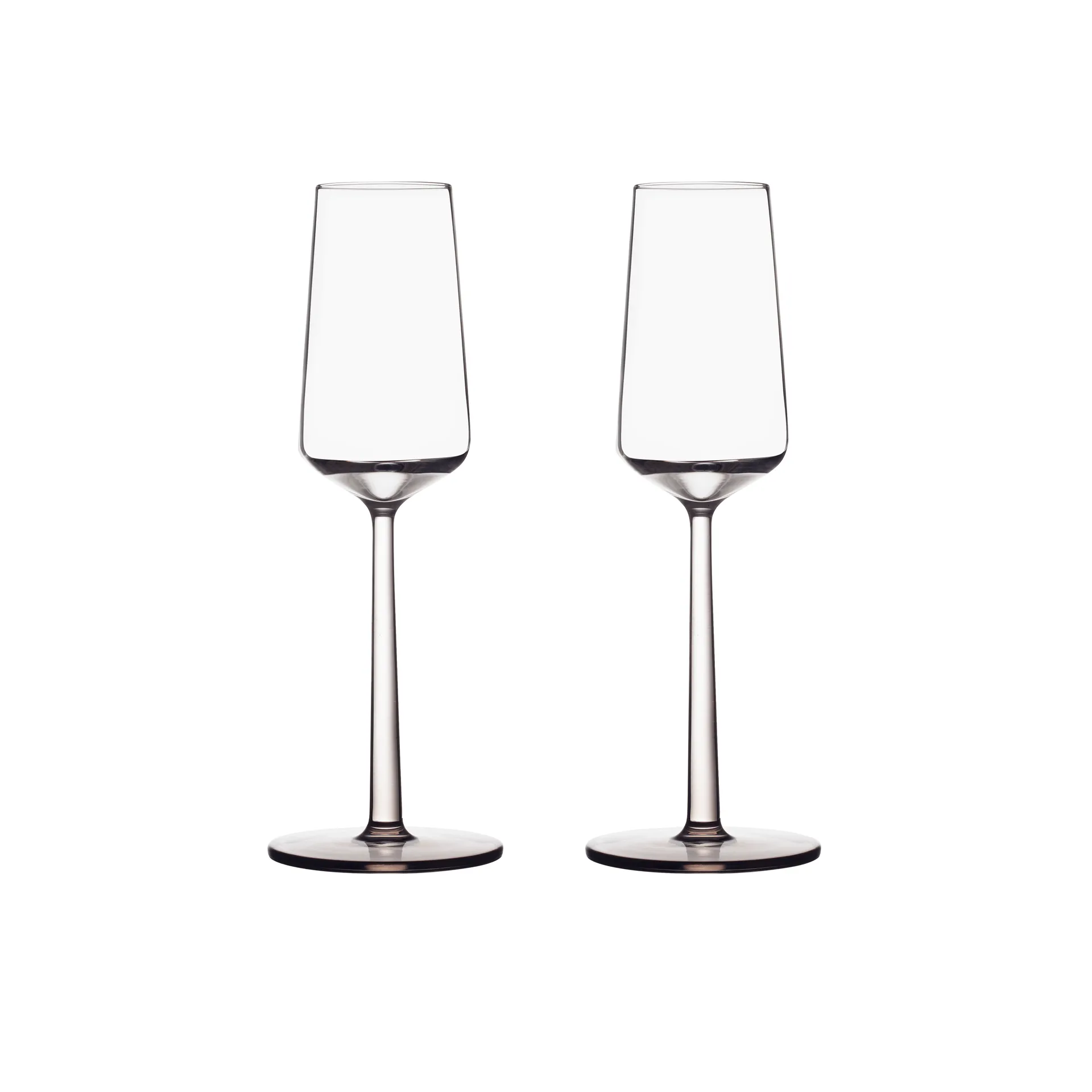 Essence champagne glass 2-pack, Linen, 21 cl Iittala