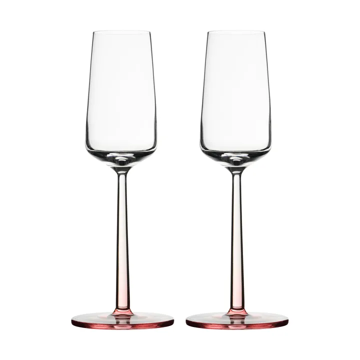 Essence champagne glass 2-pack - Ros, 21 cl - Iittala