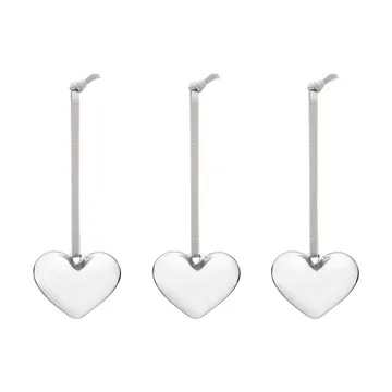 Iittala glass heart - Mirror, 5 cm, 3-pack - Iittala
