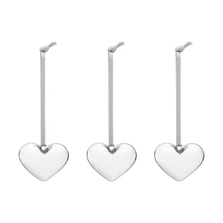 Iittala glass heart - Mirror, 5 cm, 3-pack - Iittala