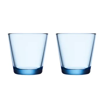 Kartio tumbler 21 cl 2-pack - aqua - Iittala