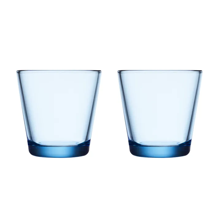 Kartio tumbler 21 cl 2-pack - aqua - Iittala