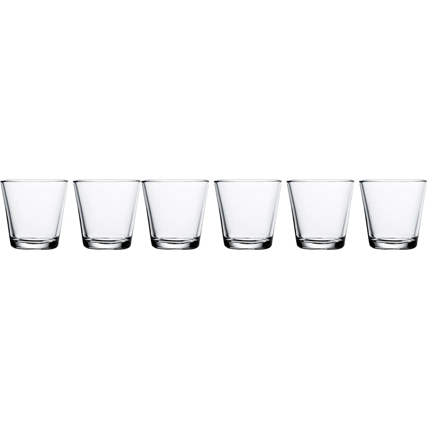 Kartio water glass 21 cl 6-pack, clear Iittala