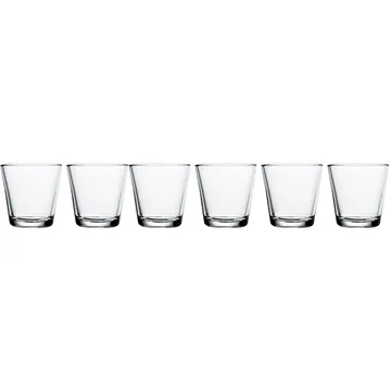 Kartio water glass 21 cl 6-pack - clear - Iittala