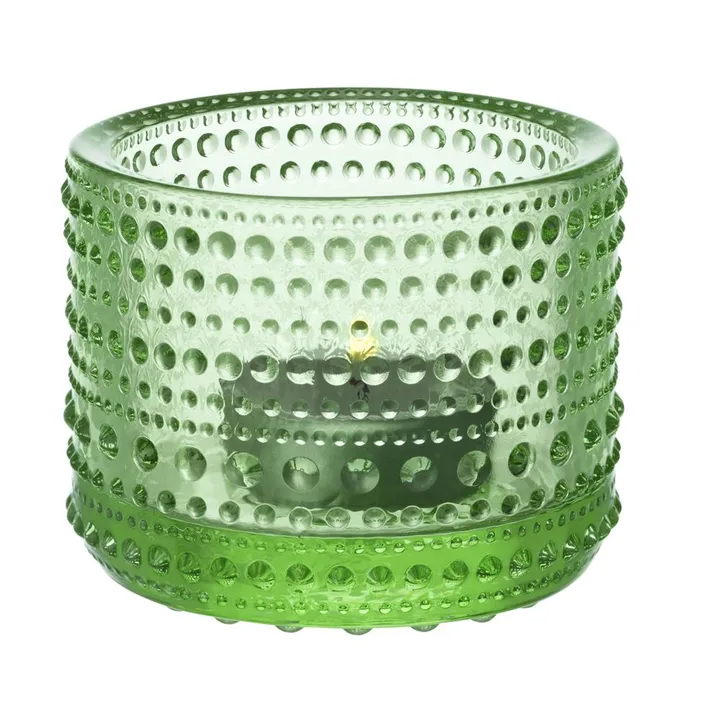 Kastehelmi candleholder - apple green - Iittala