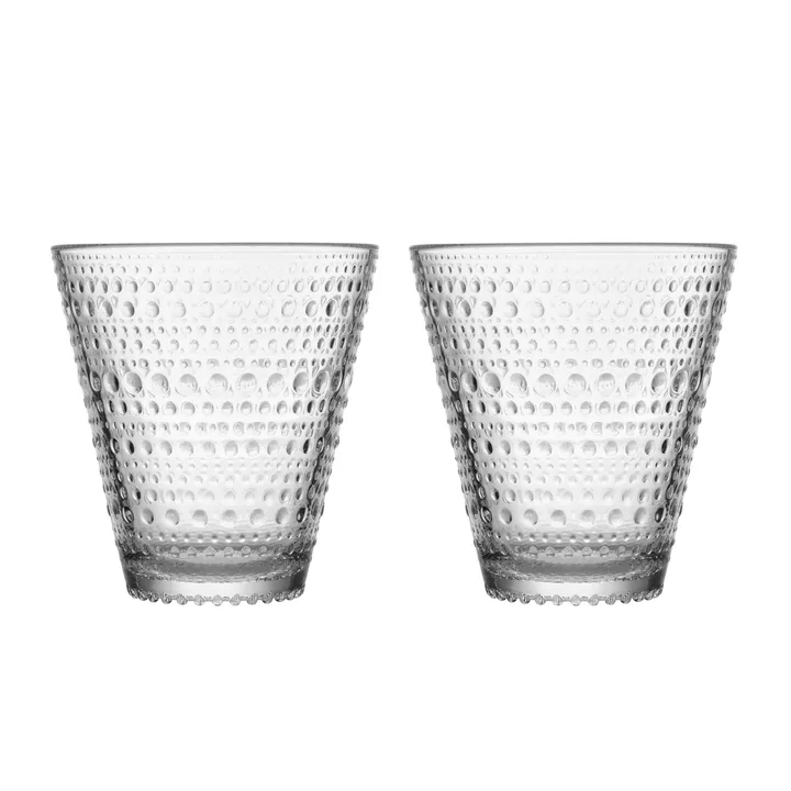 Kastehelmi glass 30 cl 2-pack - clear - Iittala