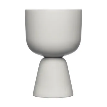 Nappula flower pot Ø12,5 cm h19 cm - Light Grey - Iittala