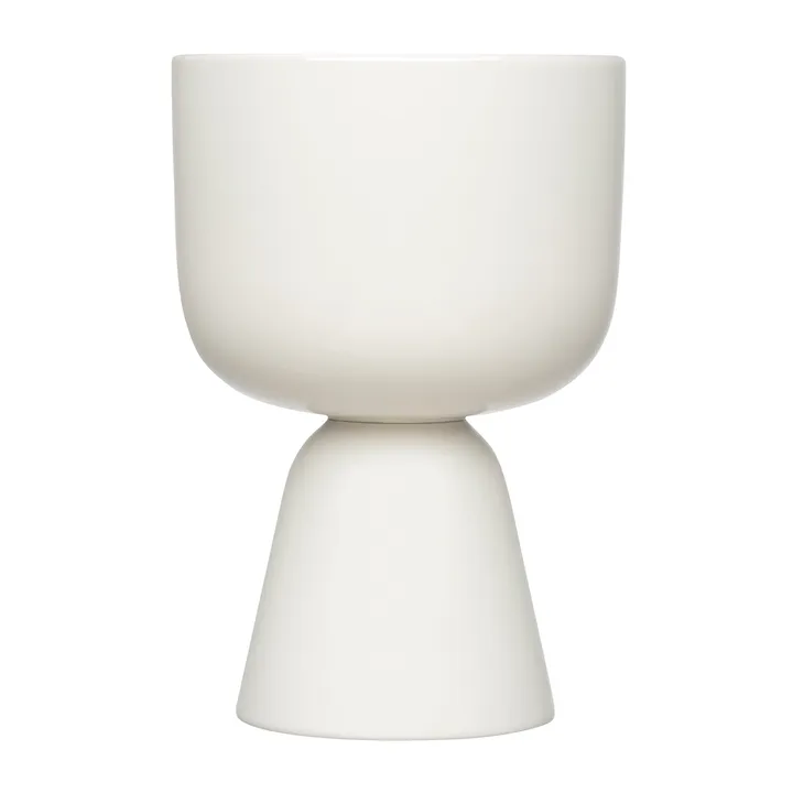 Nappula flower pot Ø15,5 cm h23 cm - white - Iittala