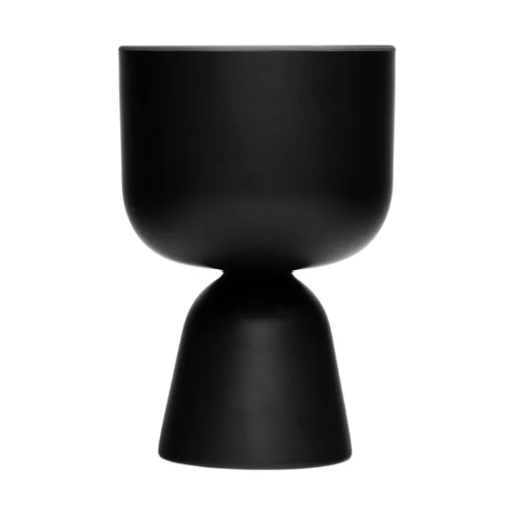 Nappula pot - Matte black, 19x12.5 cm - Iittala