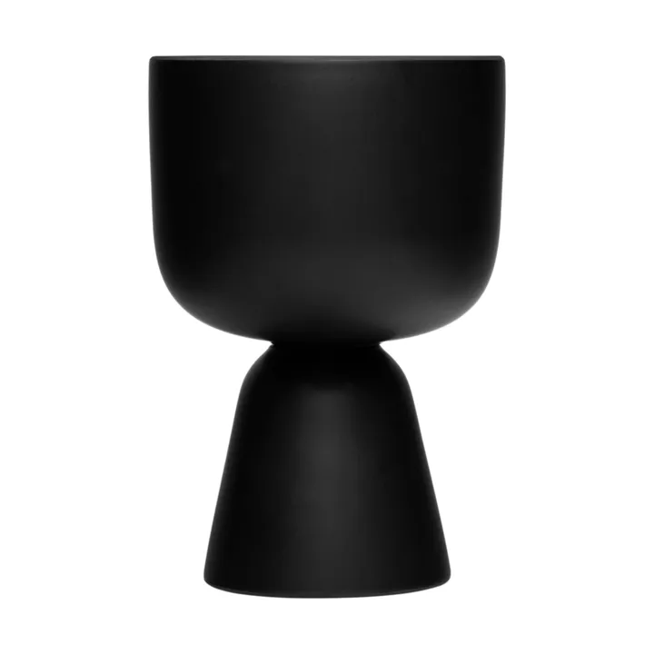 Nappula pot - Matte black, 23x15.5 cm - Iittala