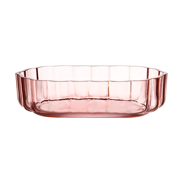 Play glass bowl low 50 mm - Salmon pink - Iittala