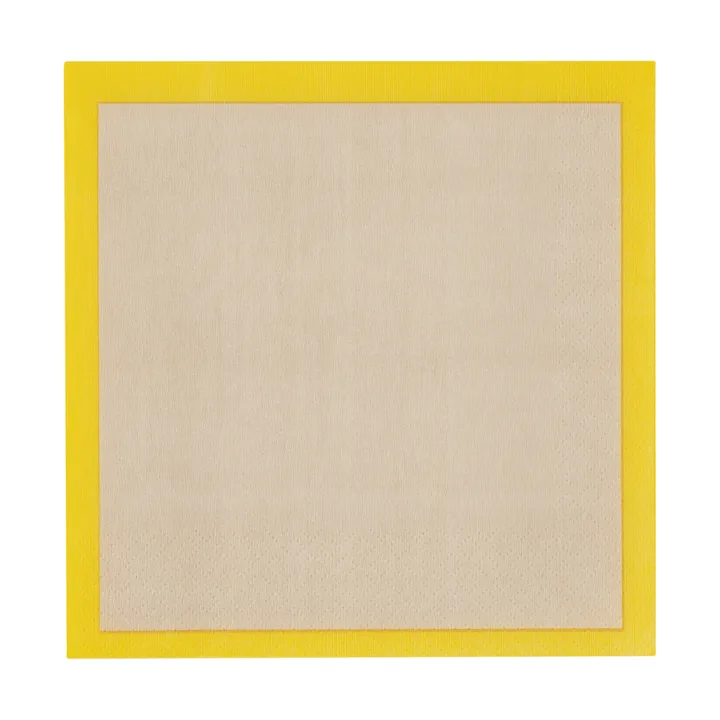 Play paper napkins 33x33 cm 20-pack - Beige-yellow - Iittala