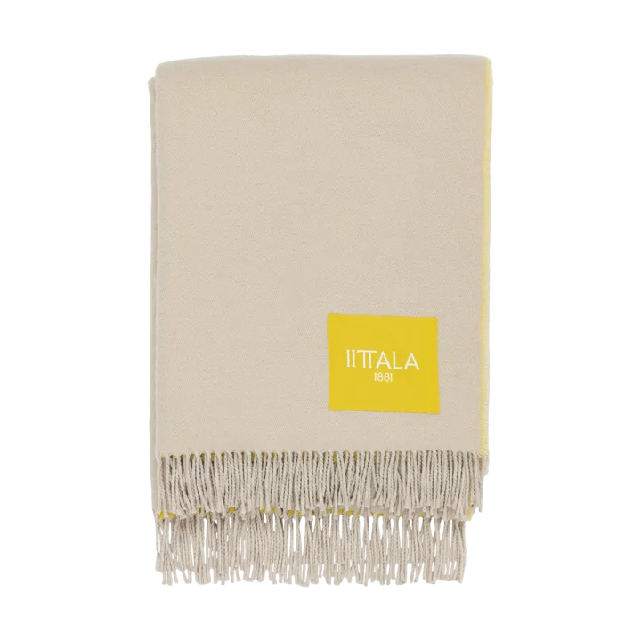 Play throw 130x180 cm - Beige-yellow - Iittala