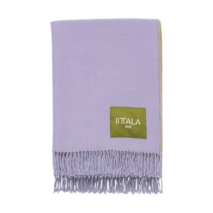 Play throw 130x180 cm - Purple-olive - Iittala