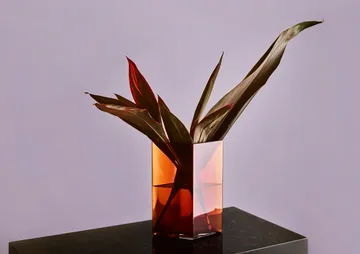 Ruutu vase 20.5x27 cm - copper - Iittala