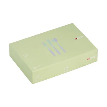 Scandia dessert set gift box 12 pieces - Stainless steel - Iittala