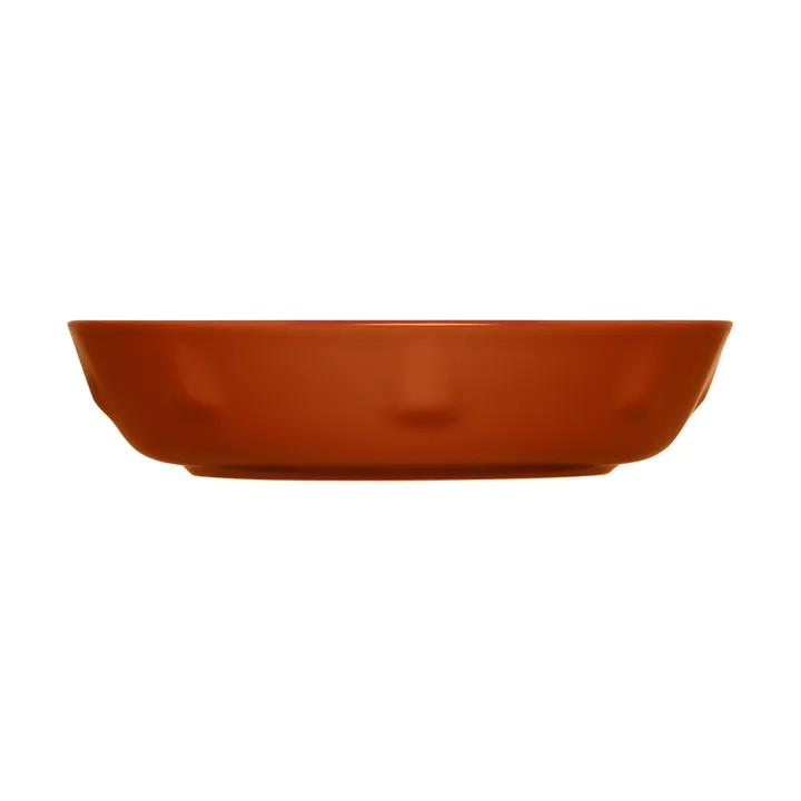Solare deep plate Ø22 cm - Terracotta - Iittala