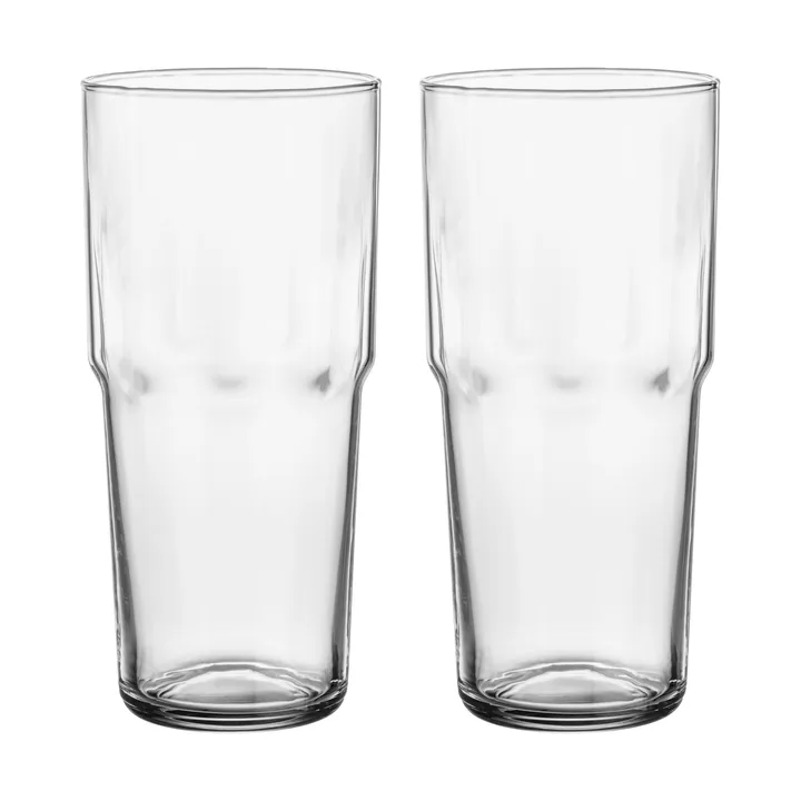 Solare drinking glass tall 39 cl 2-pack - Clear - Iittala