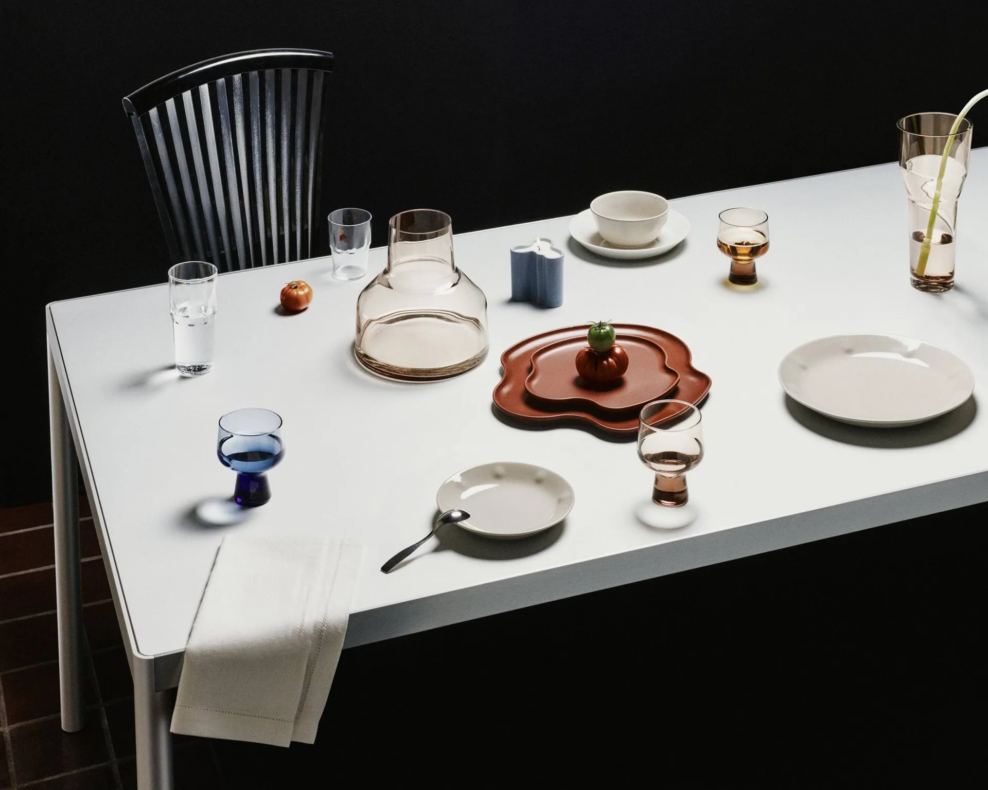 Solare plate Ø18 cm, Sand Iittala