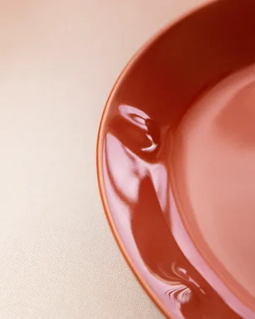 Solare plate Ø18 cm - Terracotta - Iittala