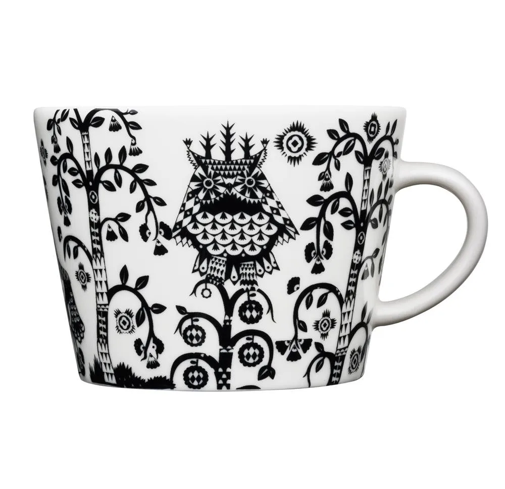 Taika coffee cup, black Iittala