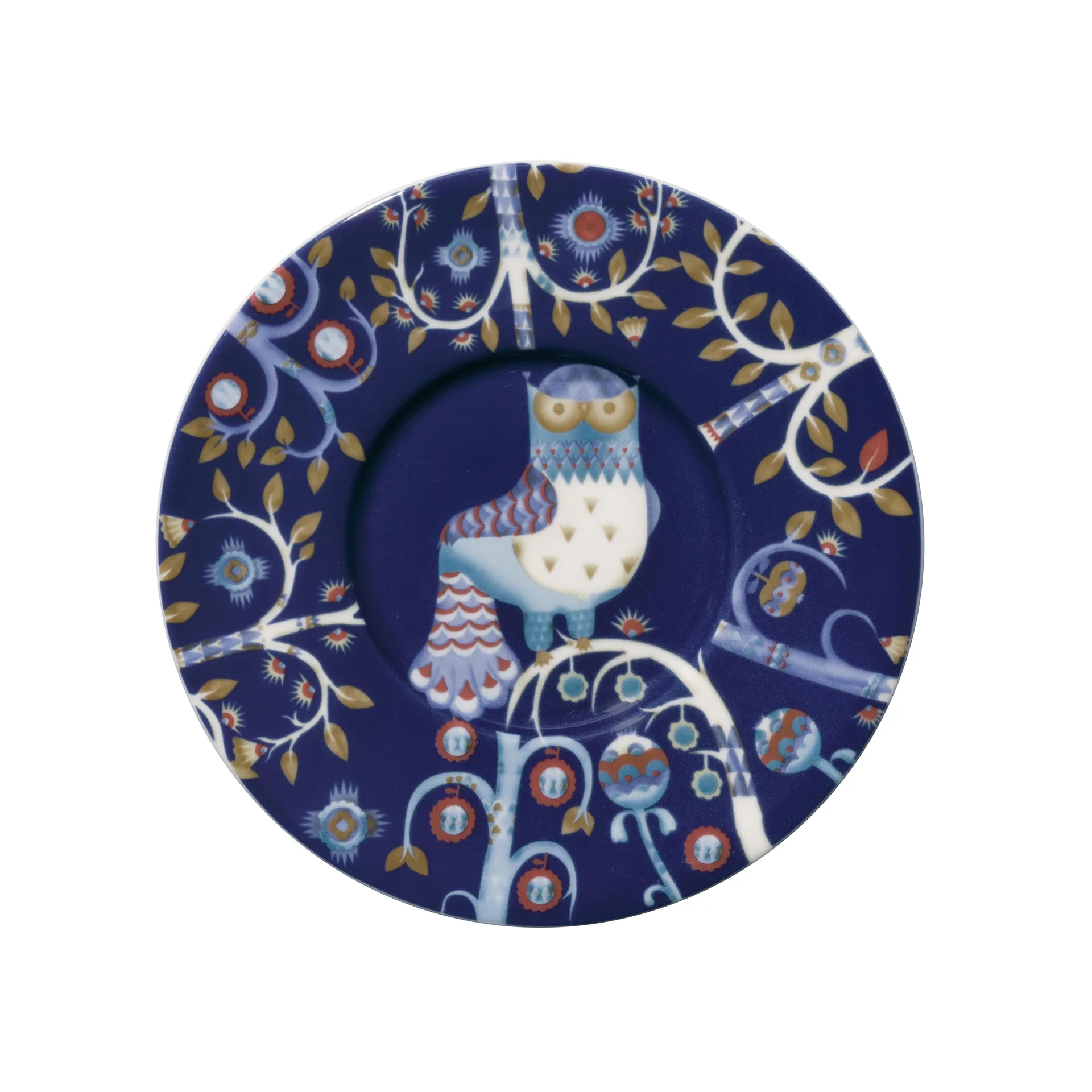 Taika coffee saucer, blue Iittala