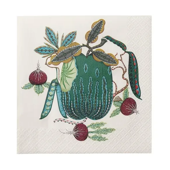 Taika napkin 33x33 cm 20-pack, Green Iittala
