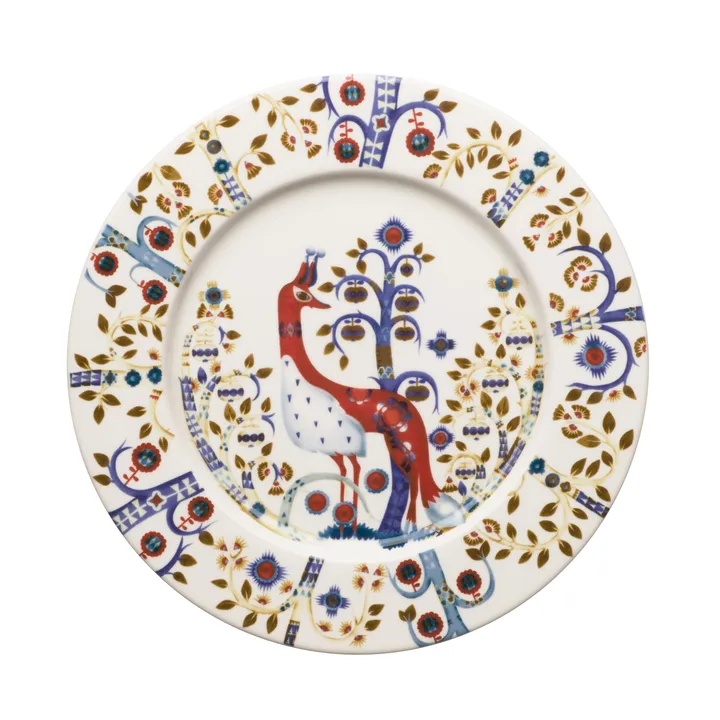 Taika plate 22 cm - white - Iittala