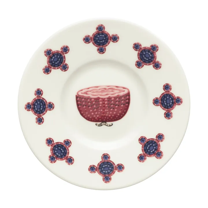 Taika Sato plate Ø15 cm - White-multi coloured - Iittala