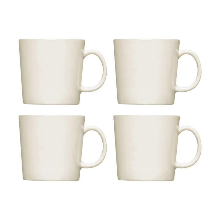 Teema mug 30 cl 4-pack - White - Iittala