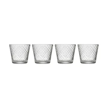 Tundra drinking glass 29 cl 4-pack - Clear - Iittala