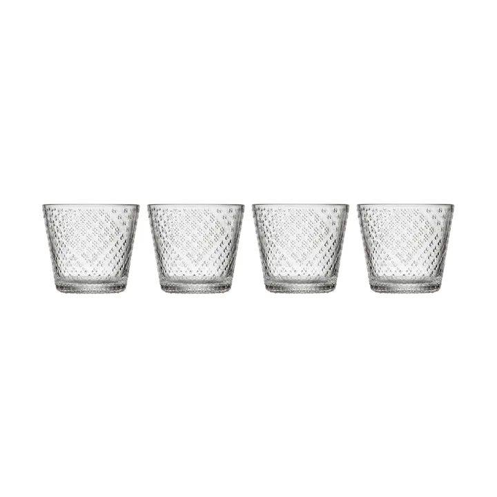 Tundra drinking glass 29 cl 4-pack - Clear - Iittala