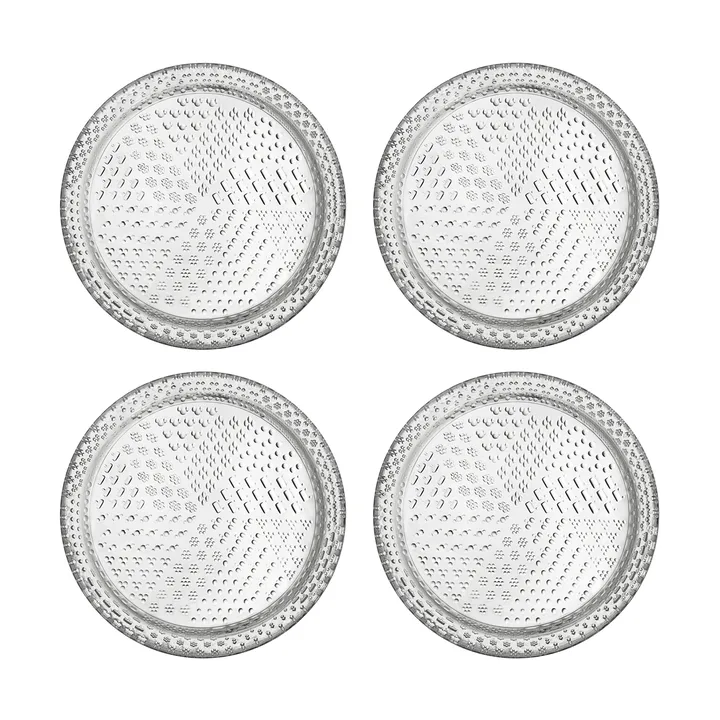 Tundra small plate Ø15 cm 4-pack - Clear - Iittala
