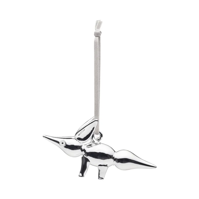 Vulpes glass decoration 11.5 cm, Mirror Iittala