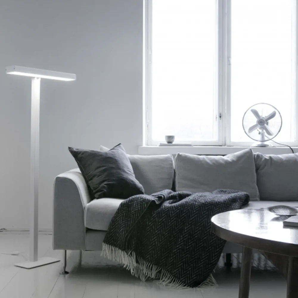 Valovoima floor lamp, White Innolux