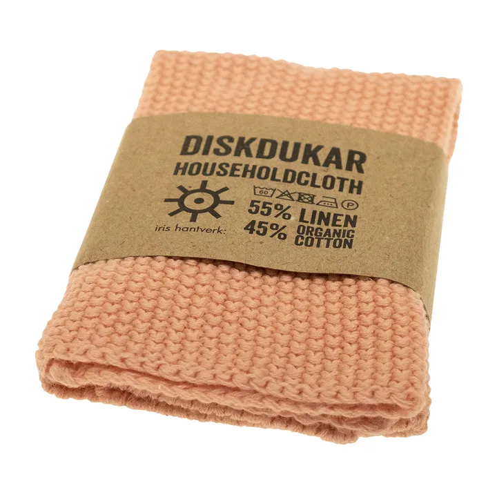 Iris Hantverk dish cloth - Matt pink - Iris Hantverk