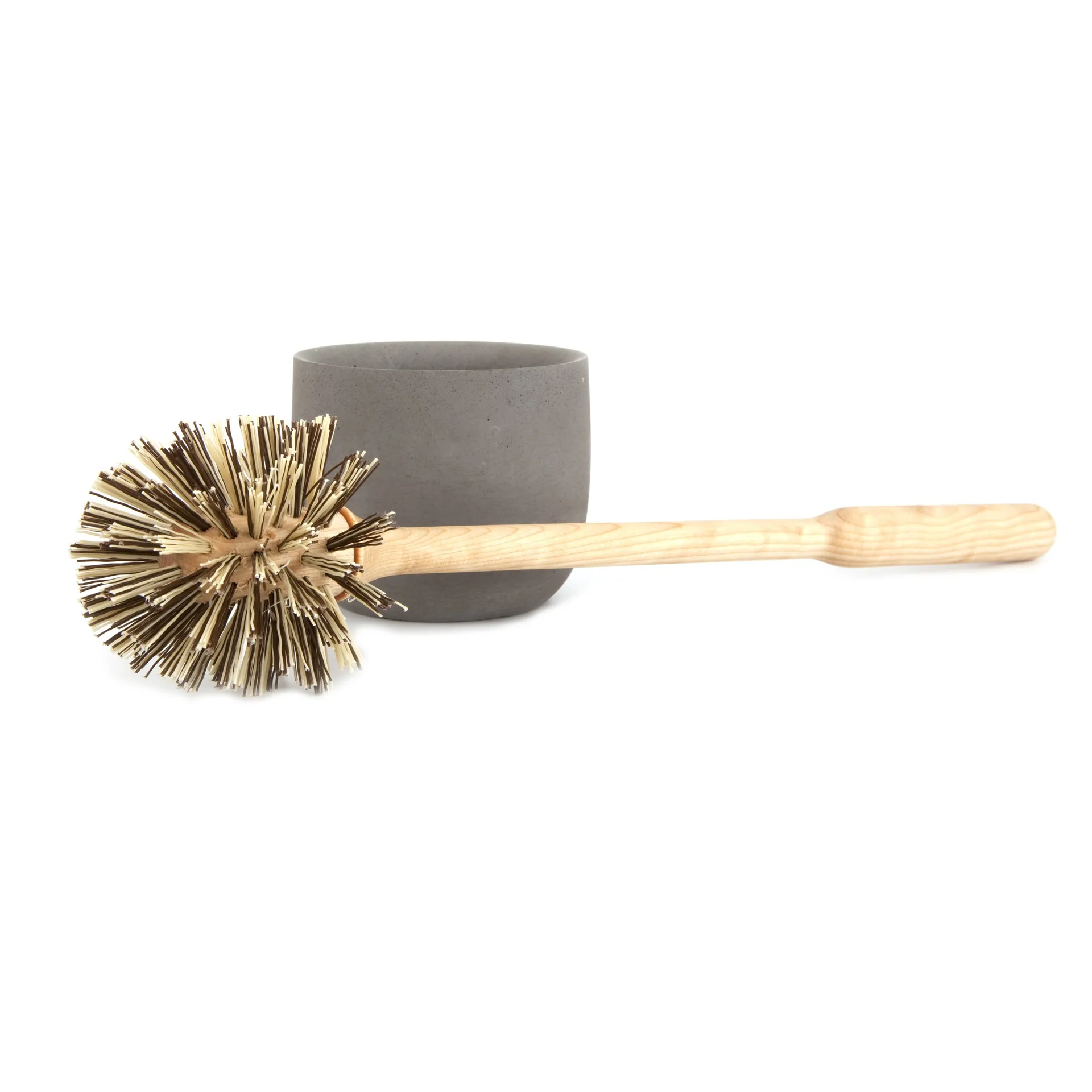 Iris Hantverk Iris toilet brush, birch-grey cup Iris Hantverk