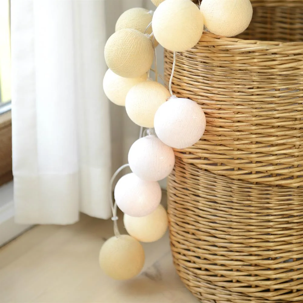 Irislights Creamy White, 35 balls Irislights