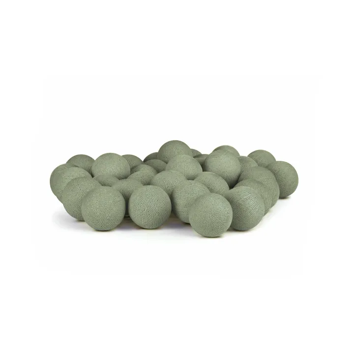 Irislights string lights - Sage green, 35 balls - Irislights