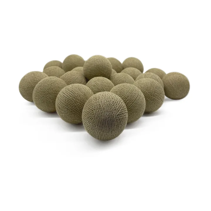 Irislights string lights - Sand beige, 20 balls - Irislights