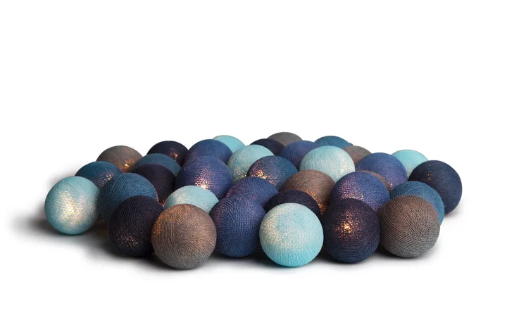 Ocean blue 35-light 390 cm - Blue - Irislights