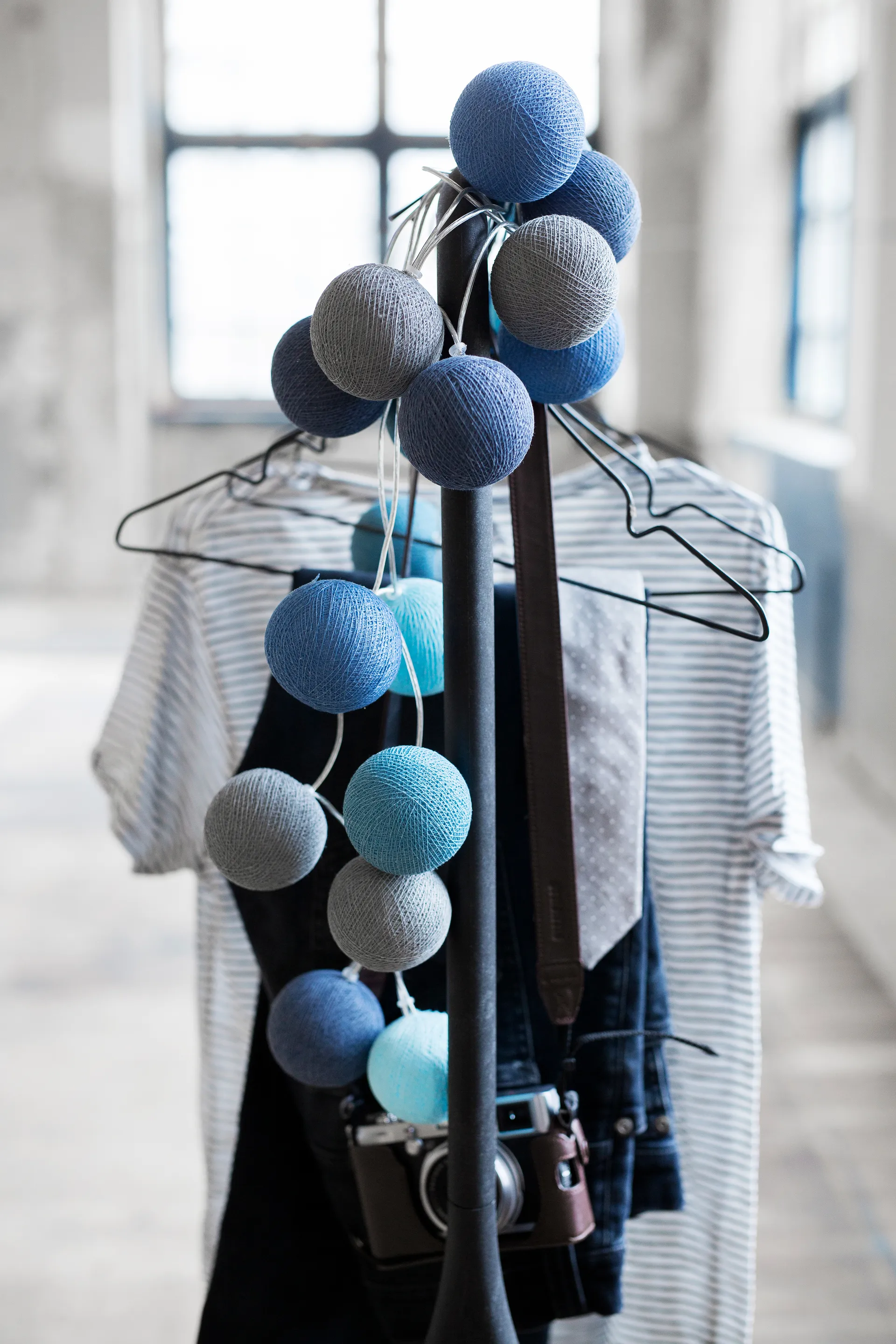 Ocean blue 35-light 390 cm, Blue Irislights