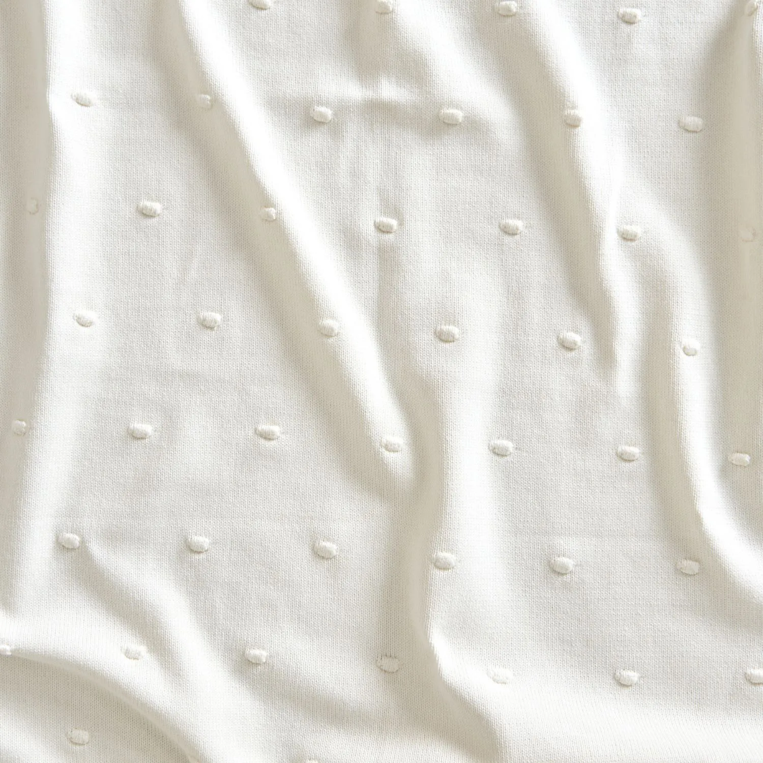 Bubble knitted baby blanket 80x100 cm, Pearl Jack o Juno