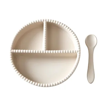 Little Bubble children's dinner set, 2 pieces - Cream - Jack o Juno