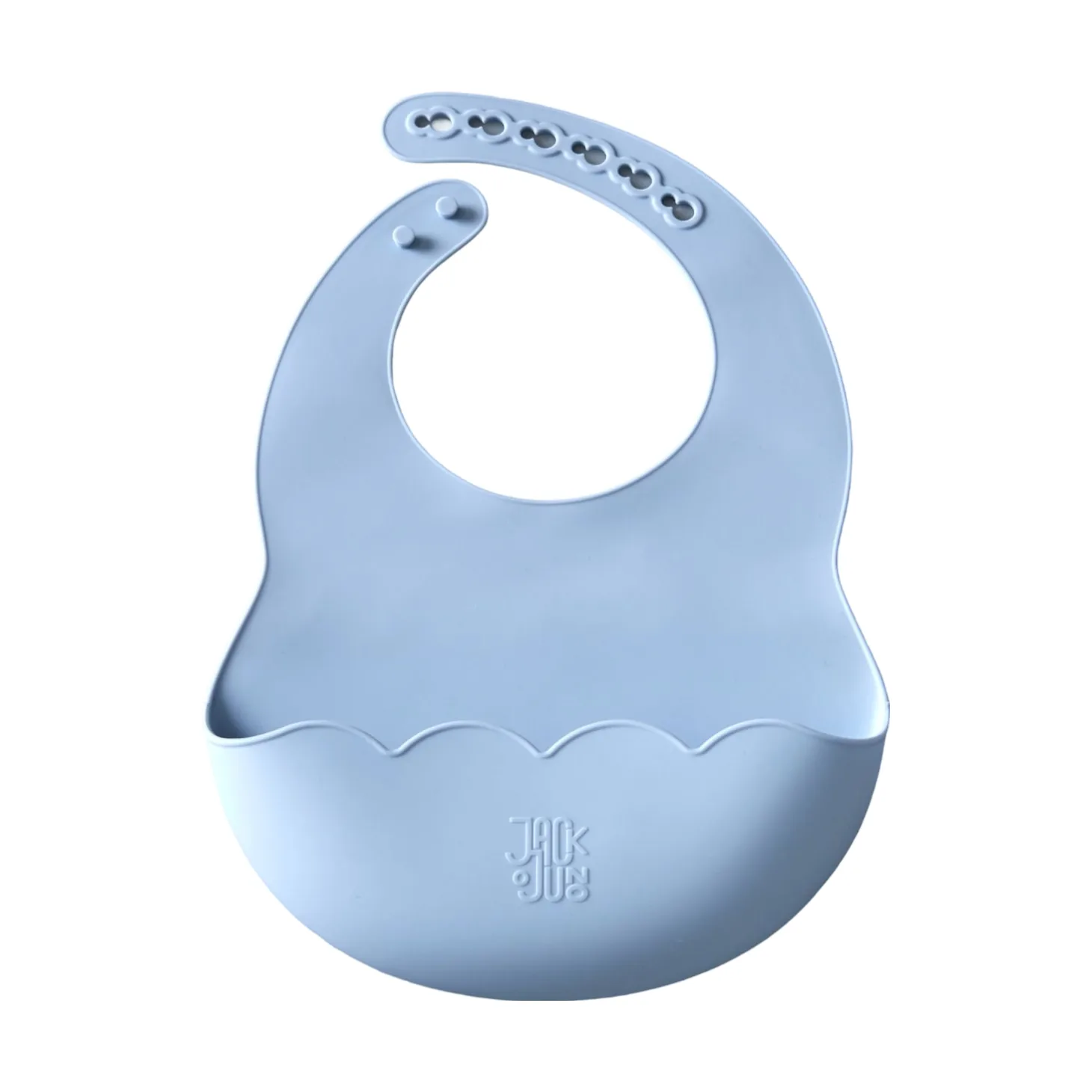 Poppy bib, Pale blue Jack o Juno