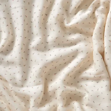 Poppy muslin blanket 120x120 cm - Poppy in Bloom - Jack o Juno